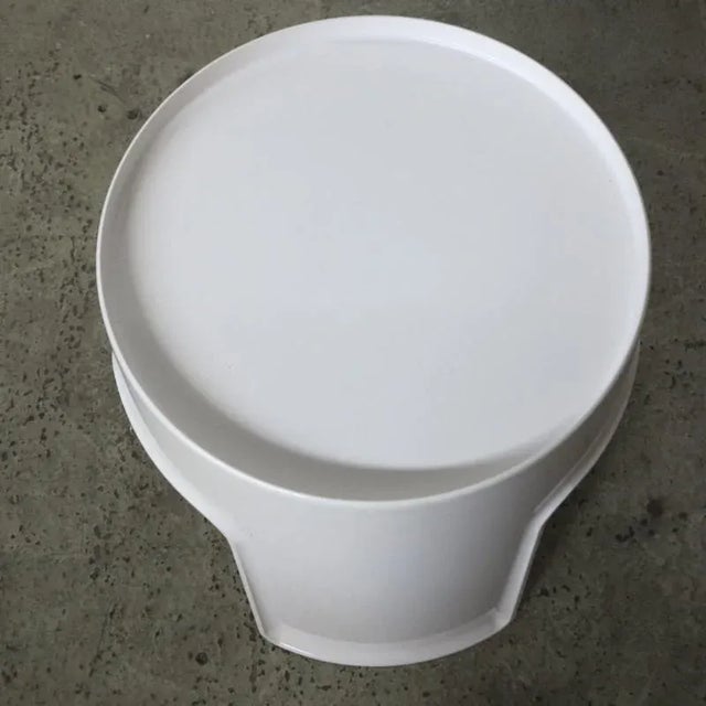 Mid-Century Modern French Plastic Stool from Gilac Design, 1960s For Sale - Image 3 of 6