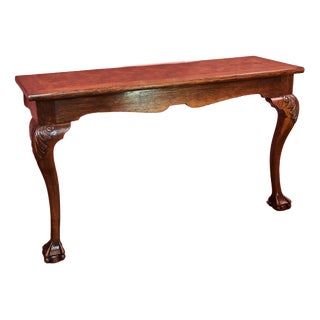 Antique Chippendale Console Table For Sale