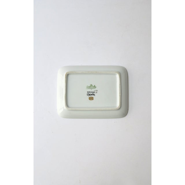 White Midcentury Modern Porcelain Jewely Dish Rosenthal Bjorn Wiinblad For Sale - Image 8 of 8
