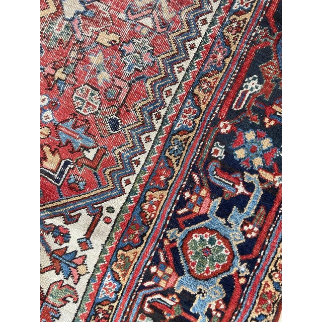 Antique Heriz Palace Size Full of Life & Color Rug 11 x 18.8 For Sale - Image 13 of 13