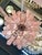 Contemporary Contemporary Pink and Sanded Pink “Tronchi” Murano Glass Chandelier . For Sale - Image 3 of 5