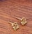Absolutely adorable solid 14k teddy bear studs, each marked "14k" to both the earrings and the backs. Small expressive...