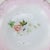 Ceramic Victorian Pink and Gold Porcelain Dessert Dish - Hand-Painted Floral Bowl For Sale - Image 7 of 8