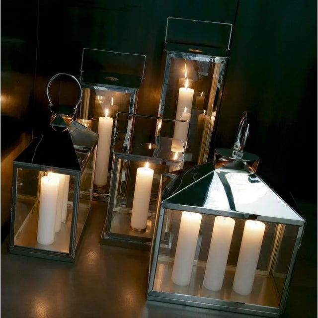 Not Yet Made - Made To Order Top Acciaio Inox Flat Shaped 68 Candle Holder from VGnewtrend For Sale - Image 5 of 8