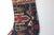 Early 20th Century Handmade Stocking From Antique Oriental Rug - Tribal Rug Holiday Stocking For Sale - Image 5 of 6