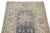 Gray Multicolor Handwoven Turkish Oushak Rug 2'11" X 4'8" For Sale - Image 4 of 6