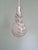 Silver Pendant Light in Smoked Murano Glass with White Spirals, 1970s For Sale - Image 8 of 13