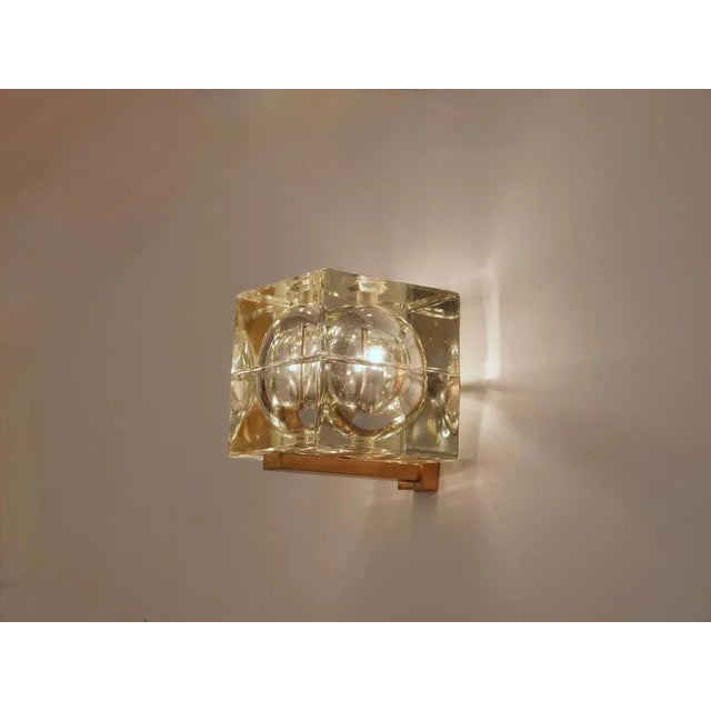 1960s Cubosfera Wall Lights by Alessandro Mendini for Fidenza Vetraria, 1960s, Set of 2 For Sale - Image 5 of 10