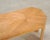 Wood Organic Modern Pencil Reed Rattan Waterfall Console Table For Sale - Image 7 of 18