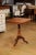 Italian Italian 19th Century Center Table with Marquetry Décor and Turned Pedestal For Sale - Image 3 of 12