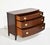 Mid Century Federal Style Mahogany Curve Front Chest For Sale - Image 4 of 14