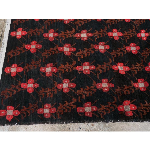 Mid 20th Century Galerie Shabab Collection Mid-20th Century Turkish Anatolian Carpet For Sale - Image 5 of 8