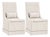 Colleen Bisque French Linen Dining Chair Set of 2 by Essential for Living For Sale
