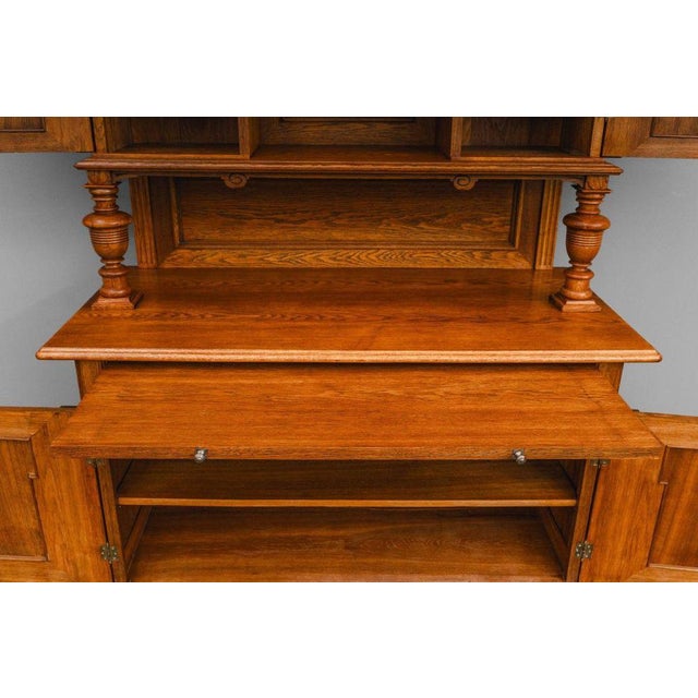 Gründerzeit Oak Buffet, Late 19th Century For Sale - Image 16 of 18