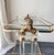 Vintage Italian Serving Trolley in Brass, 1970s For Sale - Image 6 of 12