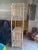 2000 - 2009 Vintage Coastal Style Rattan Etagere For Sale - Image 5 of 11