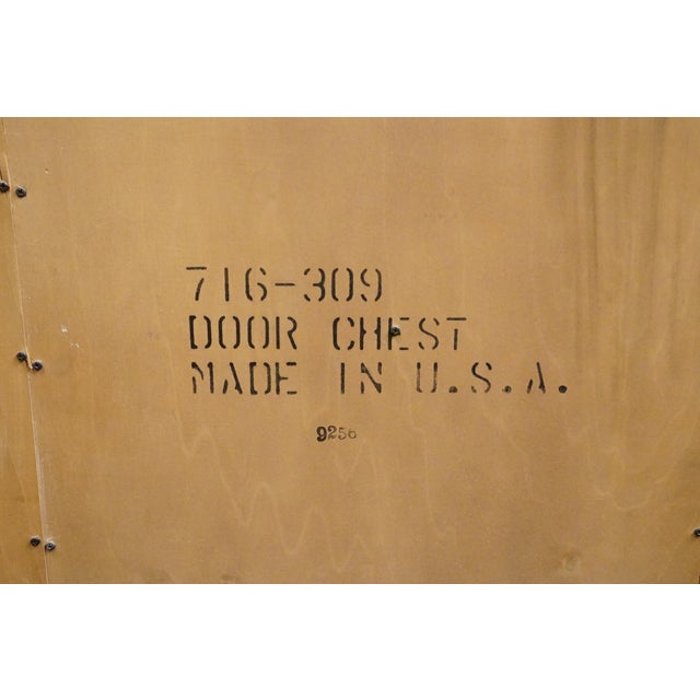 Link Taylor Solid Pine Taos Collection Southwestern Spanish Revival 43" Door Chest 716-309 For Sale - Image 16 of 16