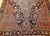 19th Century Farahan Rug, Hand-Knotted Wool, Floral Medallion Design, Blue & Red, 4x6 For Sale - Image 14 of 18