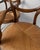 Vintage Louis Philippe Armchairs in Cherry Wood, Set of 2 For Sale - Image 6 of 15