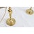 Vintage French Brass Candlestick Lamps - a Pair For Sale - Image 9 of 12