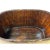 Vintage Chinese Rustic Brown Oval With Handle Wood Bucket For Sale - Image 9 of 10