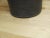 Zanesville Pottery Model #4012 Matte Black Ribbed Cylinder Vase 1940s For Sale - Image 4 of 8