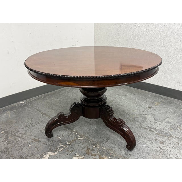 Victorian Victorian Mahogany Loo Table, Antique For Sale - Image 3 of 12