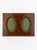 19th Century Antique French Napoleon III Burl Wood Double Photo Frame For Sale - Image 11 of 11
