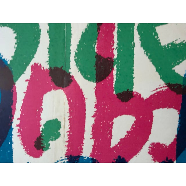 Charles Lapicque (1898–1988), Städtische Galerie München, 1962, Original Vintage Exhibition Poster, Printed in Germany For Sale - Image 10 of 12