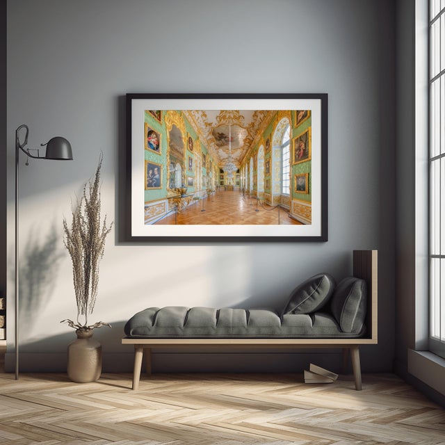 Richard Silver Paintings at the Munich Residence 24" X 36" Art Nouveau Photograph For Sale - Image 4 of 5