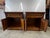 Hollywood Regency Vintage Drexel Heritage "Cameo Collection" Burled Walnut Nightstands - A Pair For Sale - Image 3 of 18