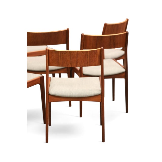 Chair in Teak from P. Westergaard Mobelfabrik, Denmark, 1960s, Set of 6 For Sale - Image 11 of 17