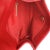Red Quilted Puffy Calfskin Small Twist Your Buttons Flap Bag For Sale - Image 9 of 10