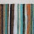 Indian Colorful Striped Sari Rug For Sale - Image 3 of 5