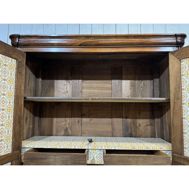 19th Century Walnut Wardrobe For Sale - Image 11 of 18