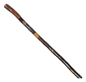 American Carved Folk Art Masonic Walking Stick Cane