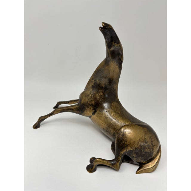 Bronze Loet Vanderveen Bronze Reclining Horse Sculpture Signed Numbered Limited Edition For Sale - Image 8 of 12