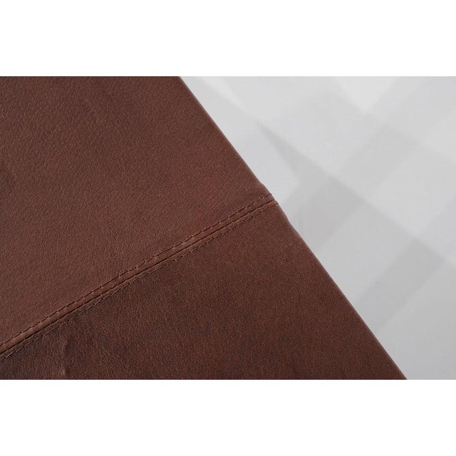 Wood Canaan Desk in Wood and Leather by Marcel Breuer for Gavina, Italy, 1950s For Sale - Image 7 of 16