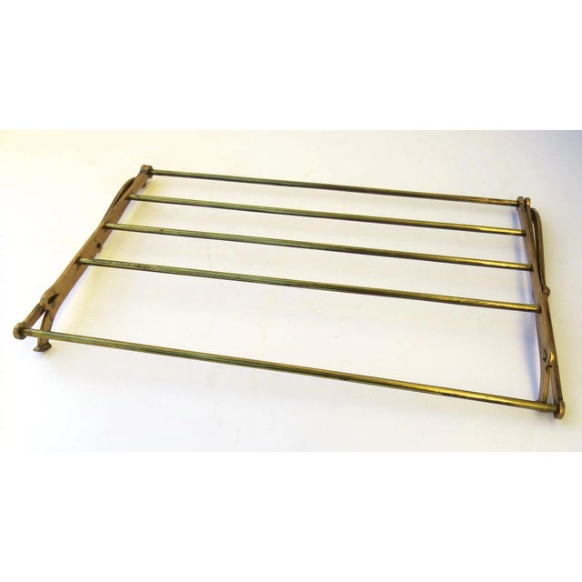 English Brass Folding Trivet by William Tonk and Sons Table Chairish