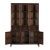 Noir Colonial Hutch, Hand Rubbed Brown For Sale - Image 4 of 9