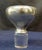 Vintage Art Deco Period Sterling & Crystal Cologne Bottle For Sale - Image 9 of 11