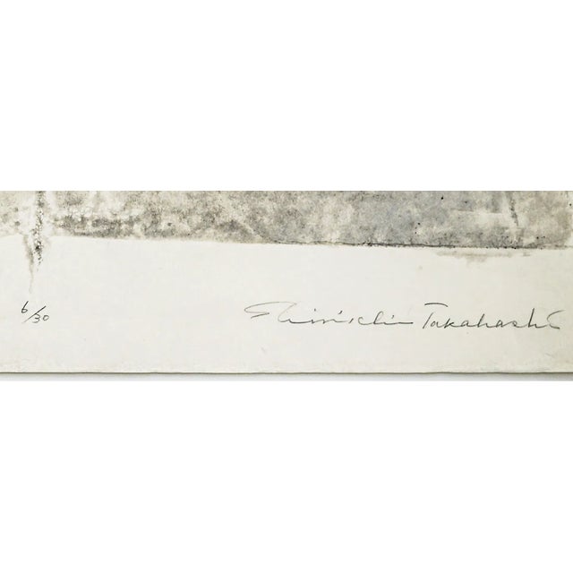 Japanese Shinichi Takahashi Japanese Modern Woodblock For Sale - Image 3 of 6