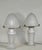 Transparent Pierre d'Avesn Lorrain Daum 1930s French Art Deco Floral Mushroom Table Lamp #1 For Sale - Image 8 of 9