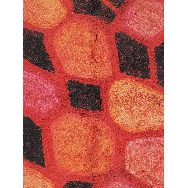 Vintage Scandinavian Area Rug 3ft 7in X 5ft 11in For Sale In New York - Image 6 of 8