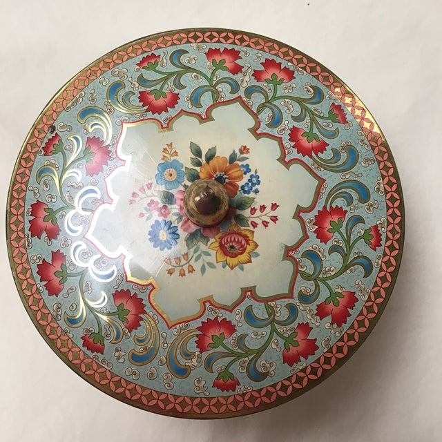 Vintage MidCentury Belgian Biscuit Tin Chairish