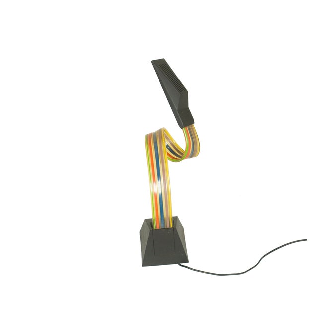 Italian Nastro Table Lamp by Alberto Fraser for Stilnovo, 1983 For Sale - Image 6 of 9