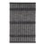 Dash & Albert by Annie Selke Malta Black Woven Wool Rug, 9' 6" x 13' 6" For Sale