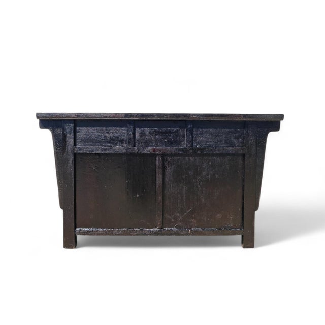 Late 18th Century Antique Red Asian Sideboard For Sale - Image 9 of 9