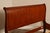 Late 20th Century Ethan Allen Medallion Collection Cherry Queen Sleigh Bed For Sale - Image 5 of 18