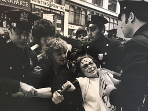 Fred McDarrah, Feminist Protesting Vietnam War, 1972